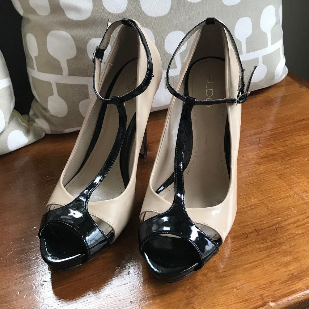 Aldo strap heels